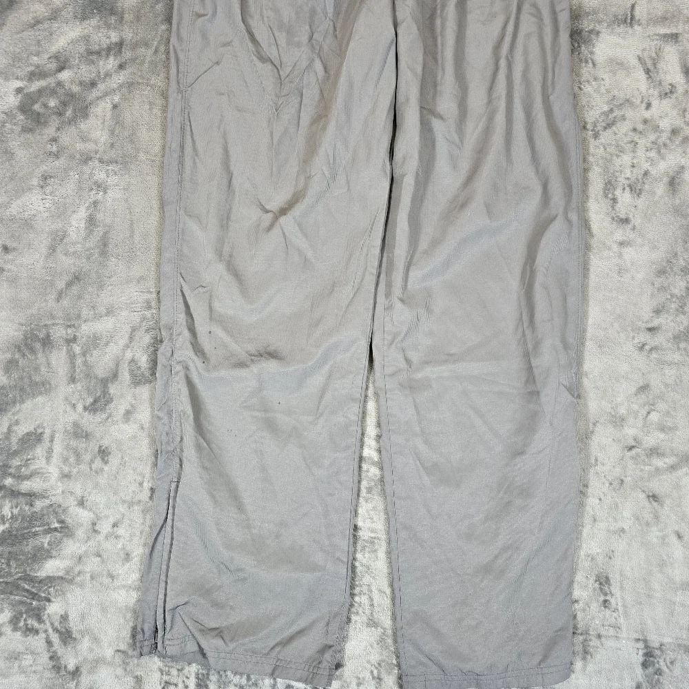 Y2K Under Armour Woven Track Wind Pants Size Medium Gray - Picture 5 of 7